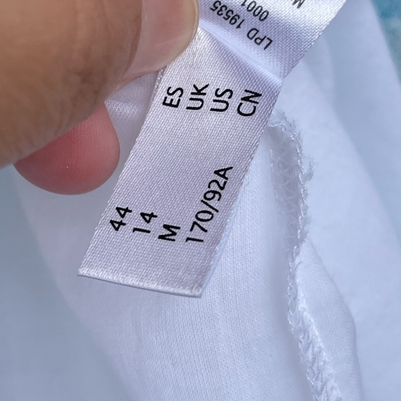 La Perla nightgown sleepwear white cotton mini size medium - Picture 8 of 12